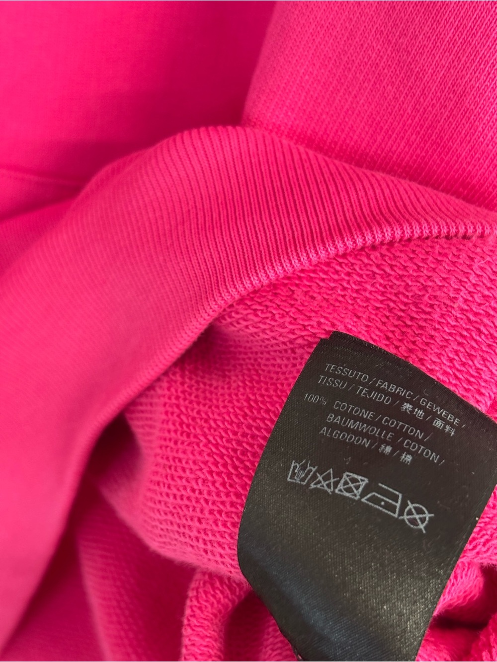 Balenciaga Classic Back Logo Hoodie
Fuchsia Pink Size L - Picture 4 of 6